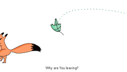 Fall Leaf Fox Running Why Leaving GIF