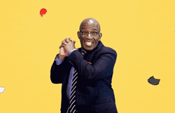 Falling Confetti Al Roker GIF