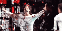 Falling Confetti Happy Harry Styles GIF