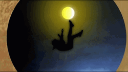 Falling Down In The Moonlight GIF