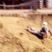 Falling Down Into The Cliff GIF
