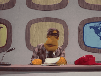 Falling Down Kermit The Frog GIF