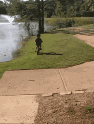 Falling Kid On Bike GIF