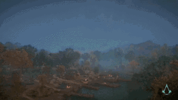 Falling Meteor During Thunderstorm GIF