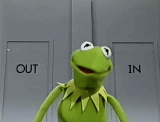 Falling On Floor Kermit The Frog GIF