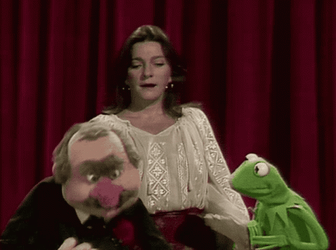 Falling Over Kermit The Frog The Muppets GIF