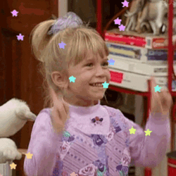 Falling Stars Cutecore GIF