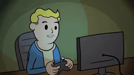 Fallout Boy Gamer Thrashtalking GIF