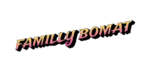 Family Bomat Company Logo Sticker