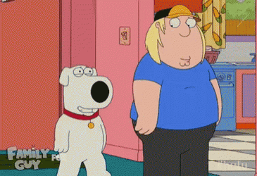 Family Guy Brian And Chris Griffin Sneaking In GIF