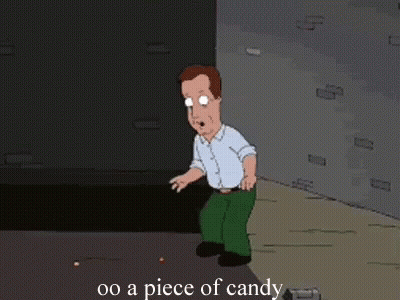 Family Guy Cartoon Character In Dark Room GIF