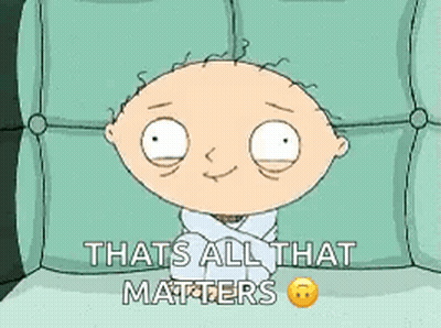 Family Guy Character Sitting Crossed Arms GIF