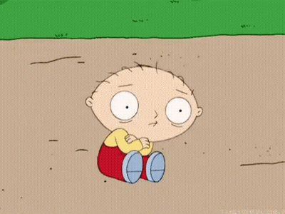 Family Guy Character Sitting On Ground GIF