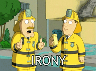 Family Guy Irony GIF