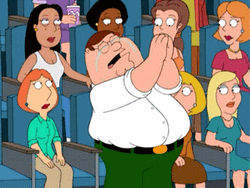 Family Guy Peter Clapping Applause GIF