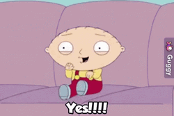 Family Guy Stewie Griffin Yes GIF