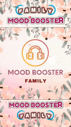 Family Mood Booster App With Flowers GIF