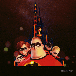 Family Poster Of Elastigirl GIF