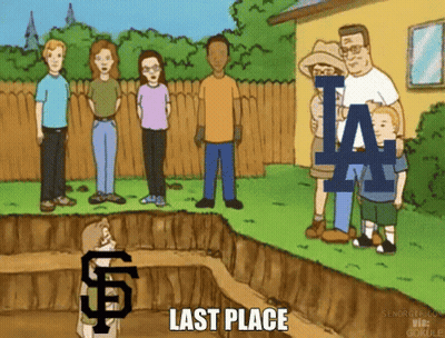 Family Standing In Last Place Hole GIF