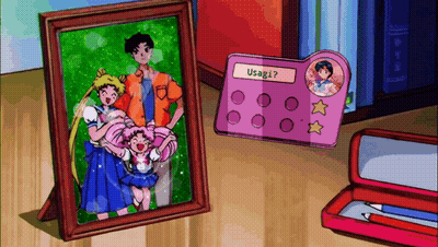 Family With Usagi Card GIF
