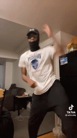 Famous Blogger Doing Tiktok Dance GIF