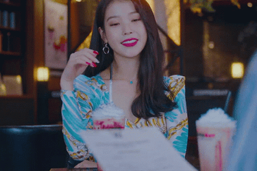 Famous IU Am I The Drama Scene GIF