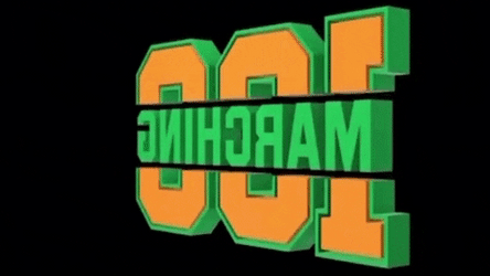 Famu Marching 100 Band Logo Spinning GIF