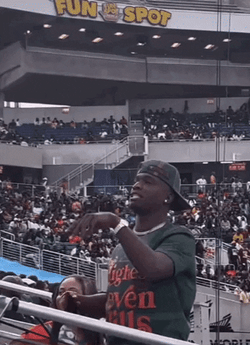 Famu Student Pointing At His Teeth GIF
