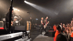 Fan Pointing Vocalist GIF