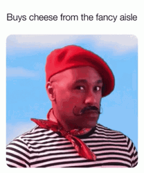 Fancy Cheese Meme GIF