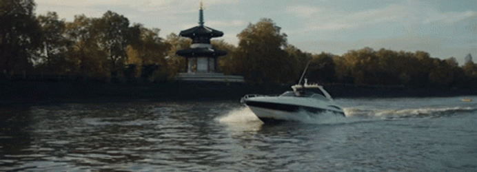 Fancy Classy Motorboat GIF