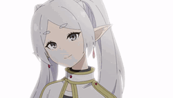Fancy Frieren Cute Smiling GIF