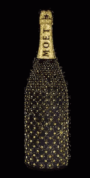 Fancy Moet Chandon Happy Birthday Champagne GIF