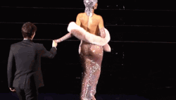 Fancy Rihanna Receives Her Award GIF