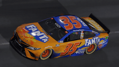 Fanta Race Car Number 35 GIF