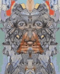 Fantasy Art Weird Looking Face GIF