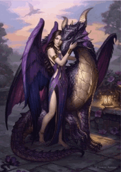 Fantasy Dragon Woman