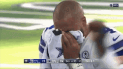 Fantasy Football Player Being Sick GIF