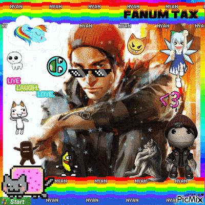 Fanum Tax Ohio It's Based To Be Back Poster GIF