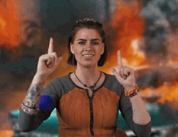 Far Cry 5 Woman Points Finger