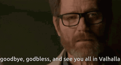 Farewell Heisenberg Breaking Bad Meme GIF