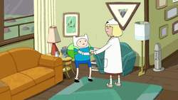 Farewell Virtual Mother Finn Adventure Time GIF