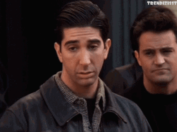 Farewell Wave Ross Geller Friends GIF