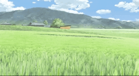 Farming Rice Field GIF