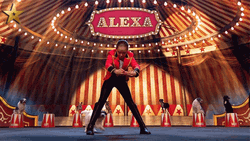 Fascinating Alexa Circus Jump Trick Stunt  GIF