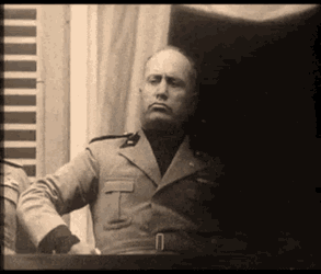 Fascism Mussolini GIF