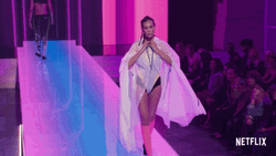Fashion Model Wearing One-Piece GIF