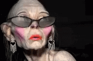 Fashionable Smeagol Tongue Out  GIF