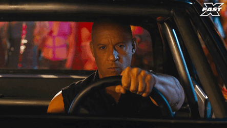 Fast And Furious Dom Behind The Wheel GIF