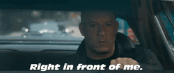 Fast And Furious Dom In Front Of Me GIF